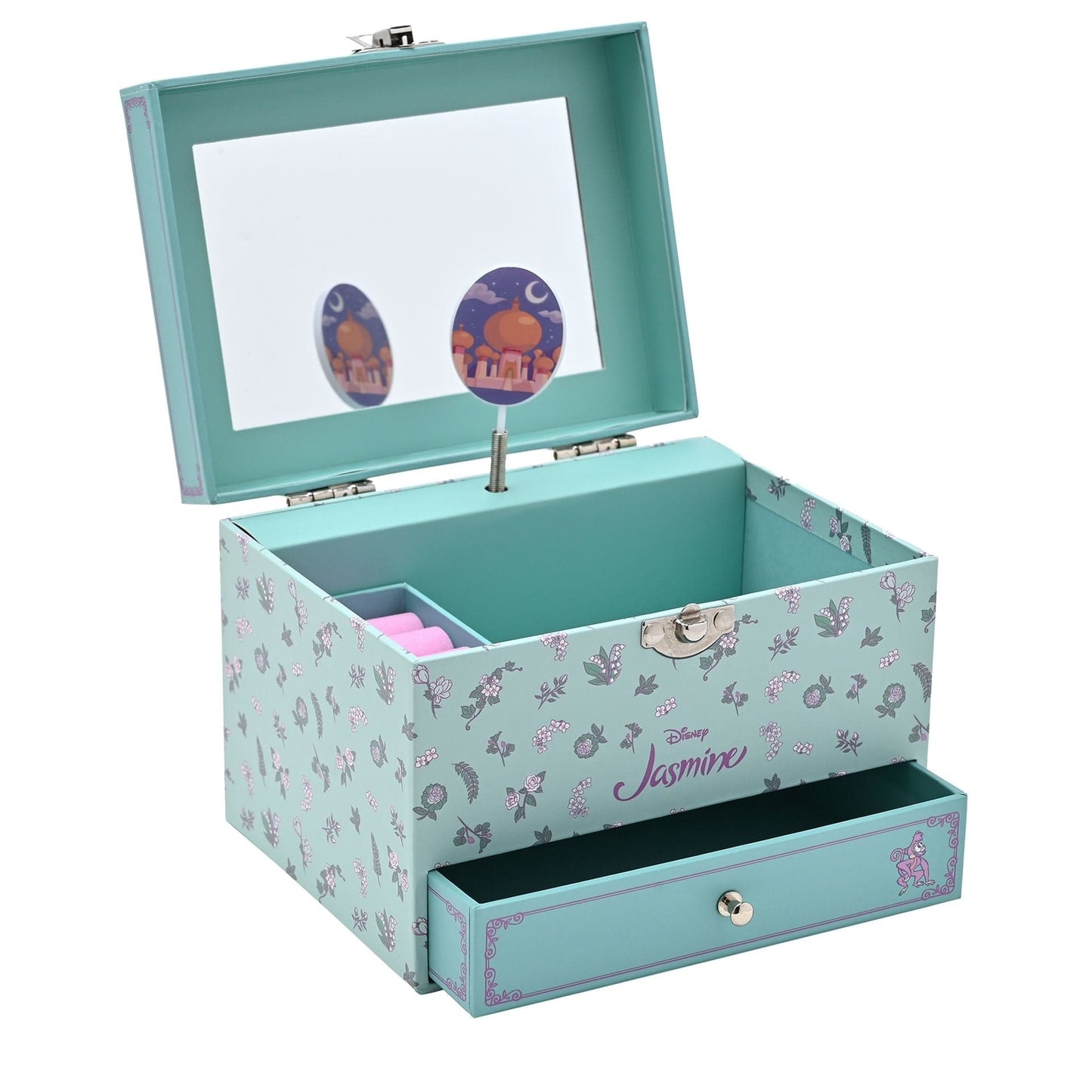 Disney Pastel Princess Musical Jewellery Box - Jasmine Aladdin