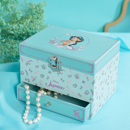 Disney Pastel Princess Musical Jewellery Box - Jasmine Aladdin