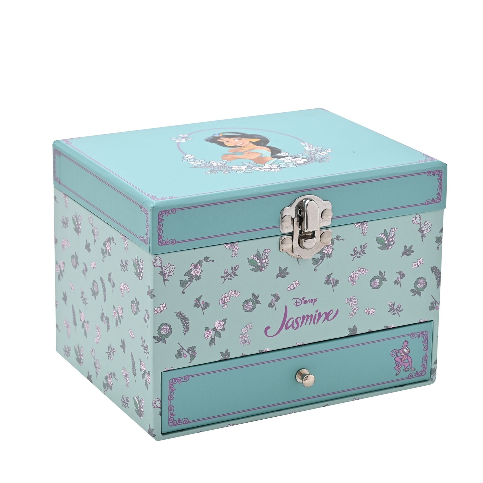 Disney Pastel Princess Musical Jewellery Box - Jasmine Aladdin