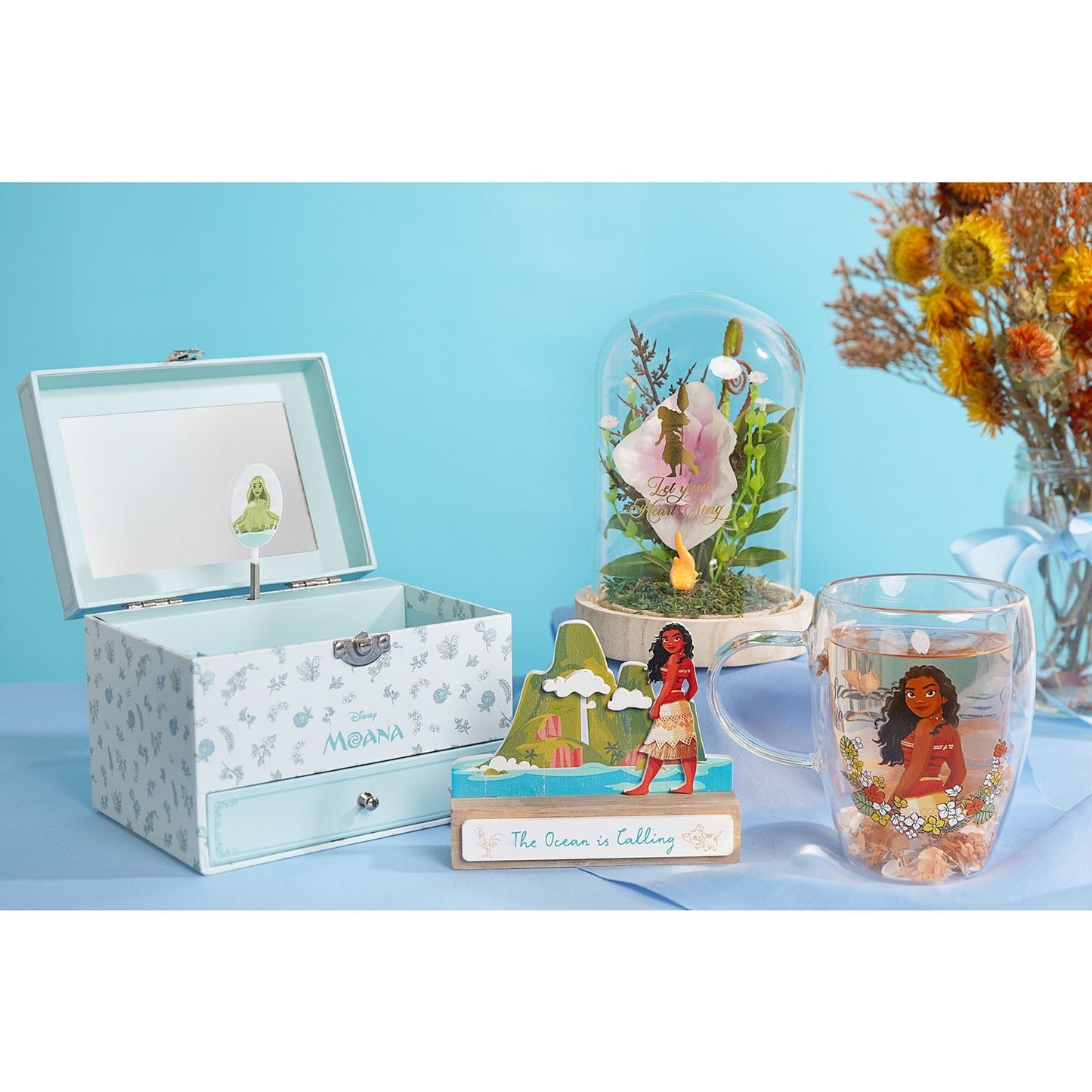 Disney Pastel Princess Musical Jewellery Box - Moana