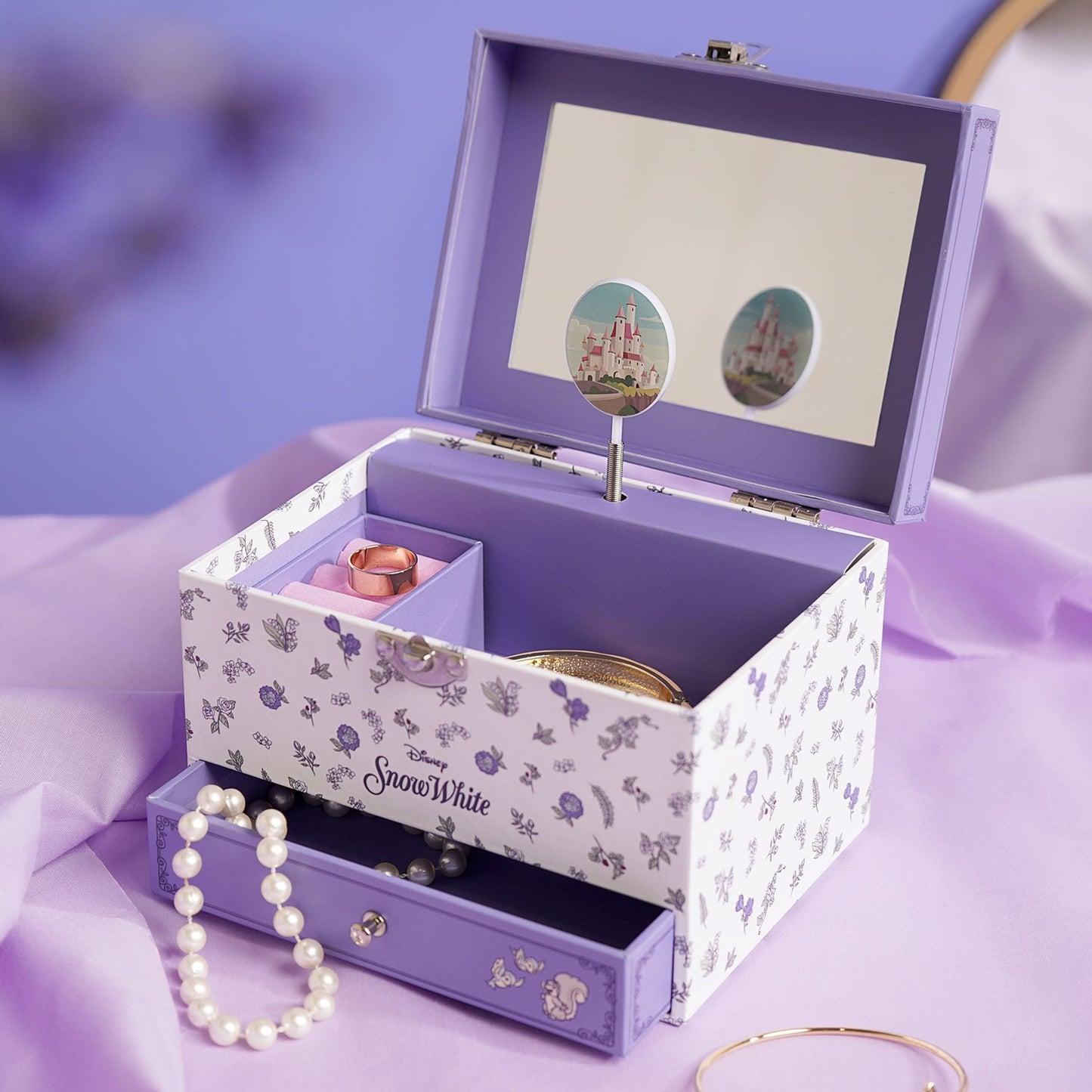 Disney Pastel Princess Musical Jewellery Box - Snow White