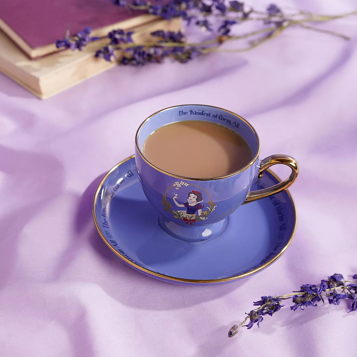 Disney Pastel Princess Tea Cup & Saucer - Snow White