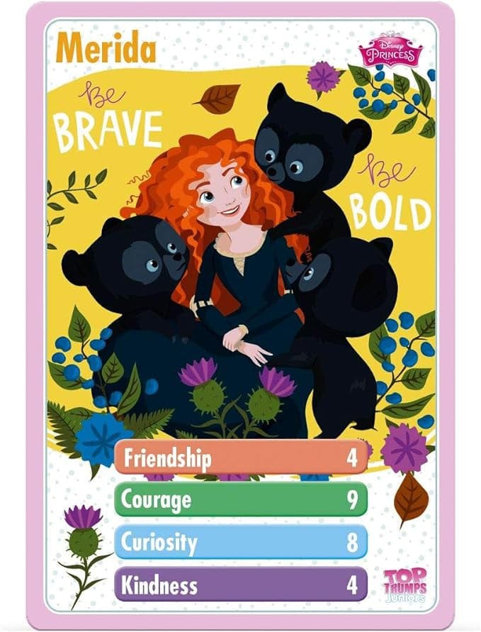 Disney Princess Junior Top Trumps Card Game