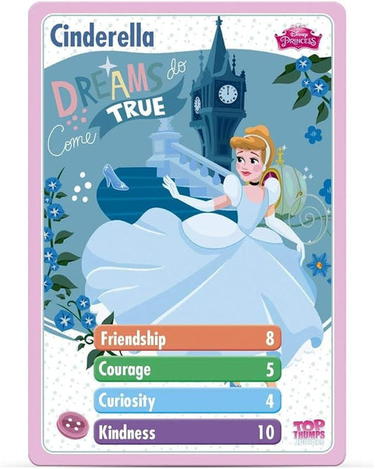Disney Princess Junior Top Trumps Card Game