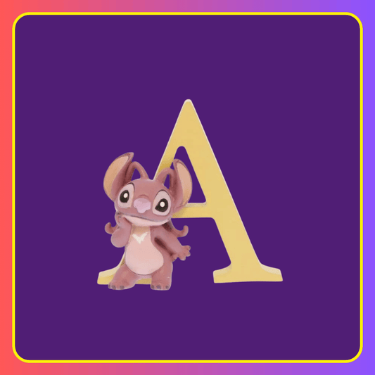 Disney Showcase Alphabet Letter A Angel Figurine