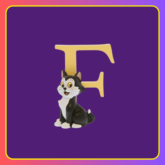 Disney Showcase Alphabet Letter F Figaro Figurine