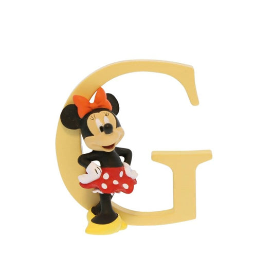 Disney Showcase Alphabet Letter G Minnie Mouse Figurine