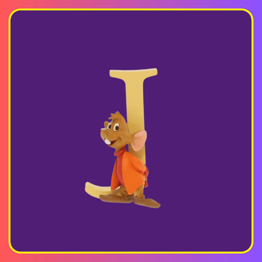 Disney Showcase Alphabet Letter J Jaq Figurine
