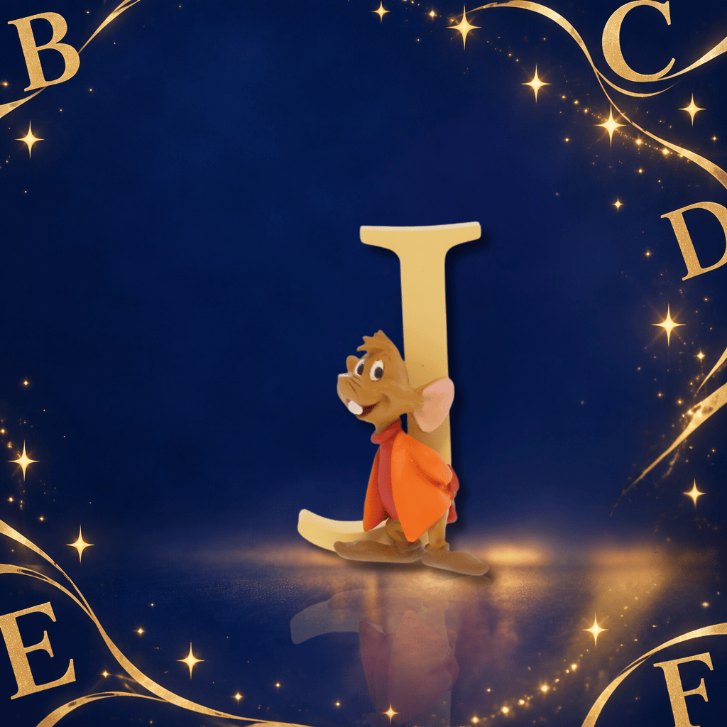 Disney Showcase Alphabet Letter J Jaq Figurine
