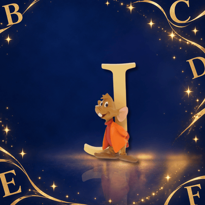 Disney Showcase Alphabet Letter J Jaq Figurine