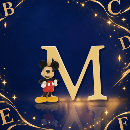 Disney Showcase Alphabet Letter M Mickey Mouse Figurine
