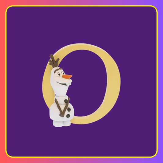 Disney Showcase Alphabet Letter O Olaf Figurine