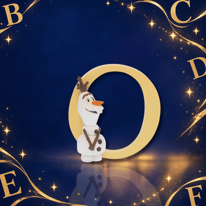 Disney Showcase Alphabet Letter O Olaf Figurine