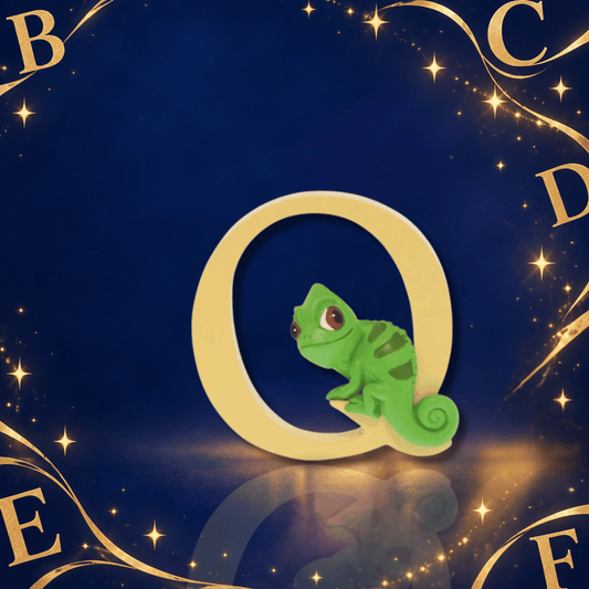 Disney Showcase Alphabet Letter Q Pascal Figurine