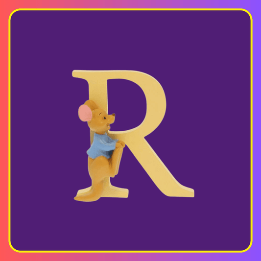 Disney Showcase Alphabet Letter R Roo Figurine