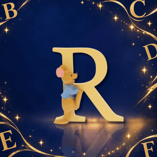 Disney Showcase Alphabet Letter R Roo Figurine