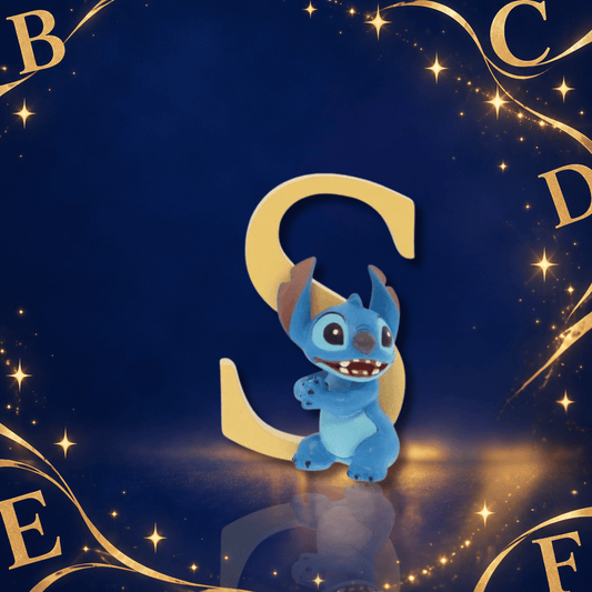 Disney Showcase Alphabet Letter S Stitch Figurine