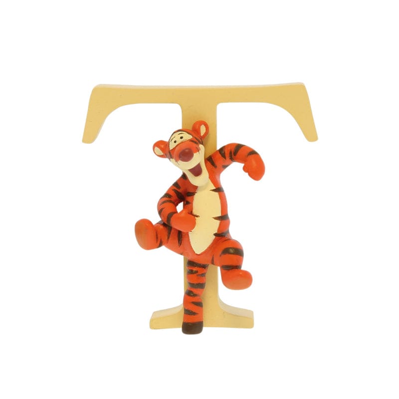Disney Showcase Alphabet Letter T Tigger Figurine