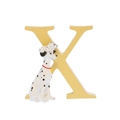 Disney Showcase Alphabet Letter X Pongo 101 Dalamatians Figurine