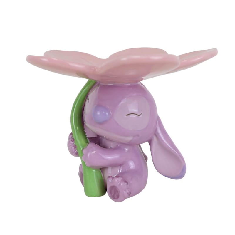 Disney Showcase Angel Flower Trinket Tray Lilo & Stitch Figurine