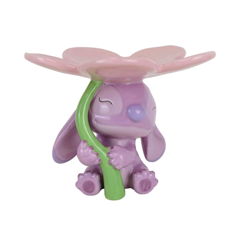 Disney Showcase Angel Flower Trinket Tray Lilo & Stitch Figurine