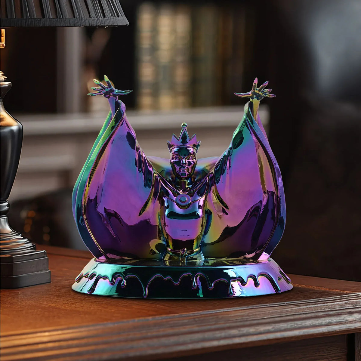 Disney Showcase Evil Queen Metallic Snow White & The 7 Dwarfs Figurine