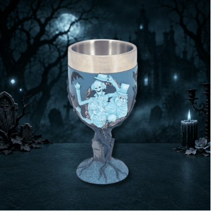 Disney Showcase Haunted Mansion Grinning Ghost Goblet 6016749
