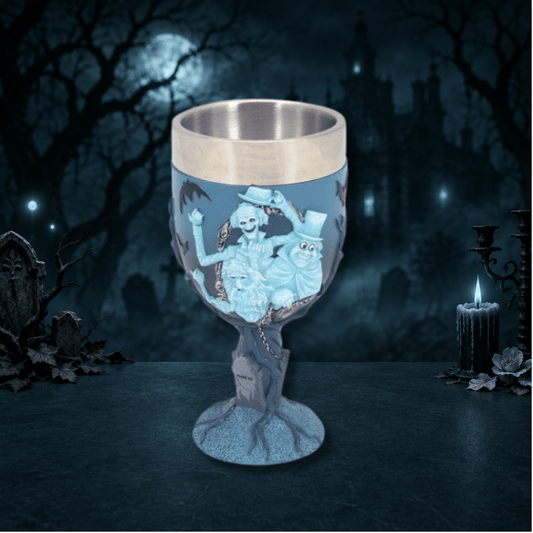 Disney Showcase Haunted Mansion Grinning Ghost Goblet 6016749