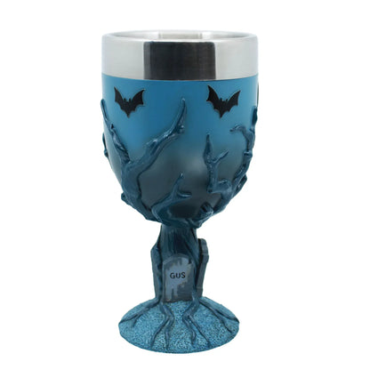 Disney Showcase Haunted Mansion Grinning Ghost Goblet 6016749