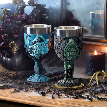 Disney Showcase Haunted Mansion Grinning Ghost Goblet 6016749
