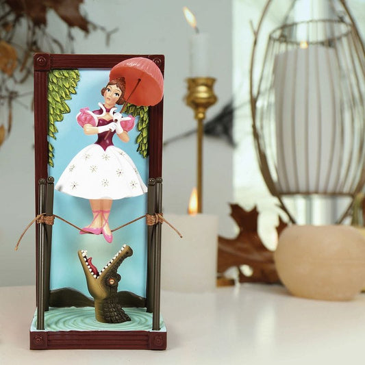Disney Showcase Haunted Mansion Stretching Canvas Tightrope Girl Figurine
