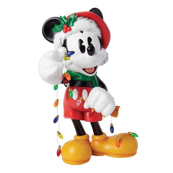 Disney Showcase Holiday Mickey Big Figurine 6015326