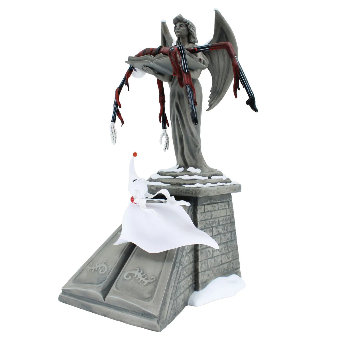 Disney Showcase Jack Skellington & Zero Angel Statue Figurine 6017365