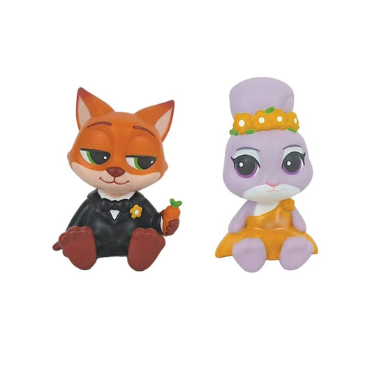 Disney Showcase Judy And Nick Partner Zootropolis Figurines