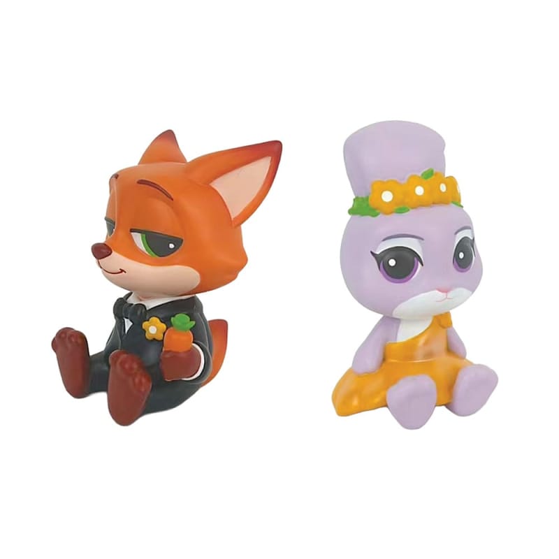 Disney Showcase Judy And Nick Partner Zootropolis Figurines