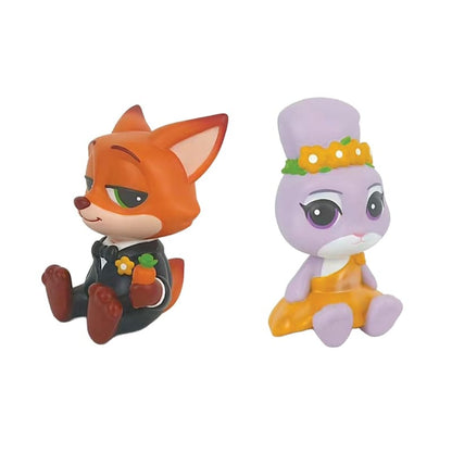 Disney Showcase Judy And Nick Partner Zootropolis Figurines