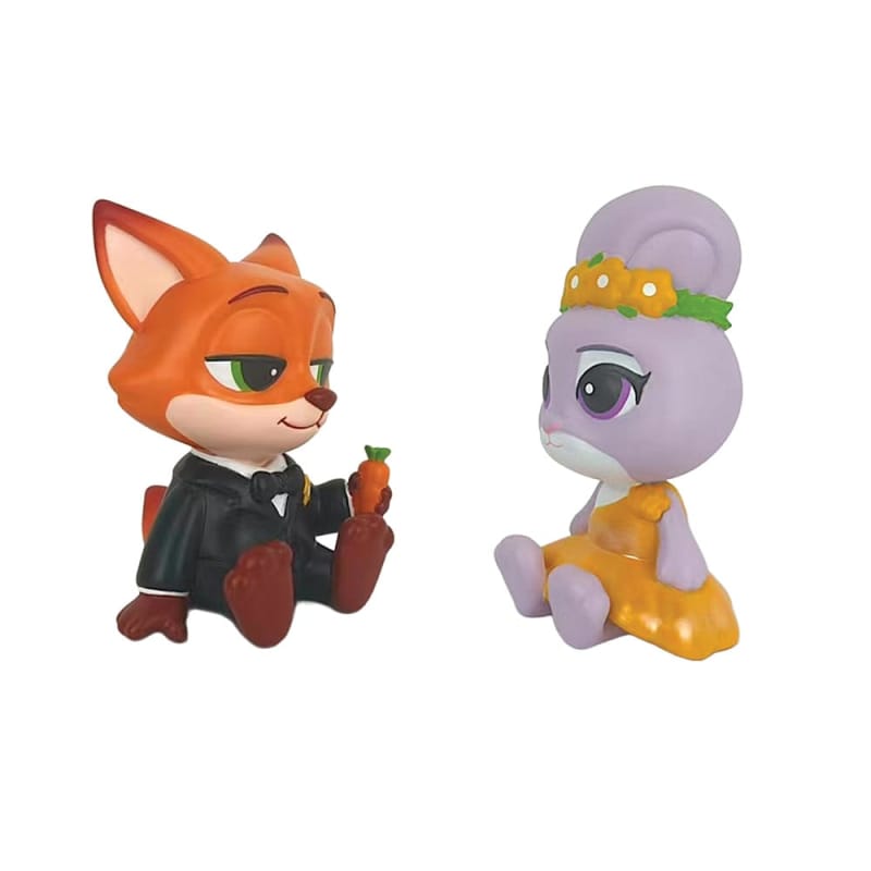 Disney Showcase Judy And Nick Partner Zootropolis Figurines
