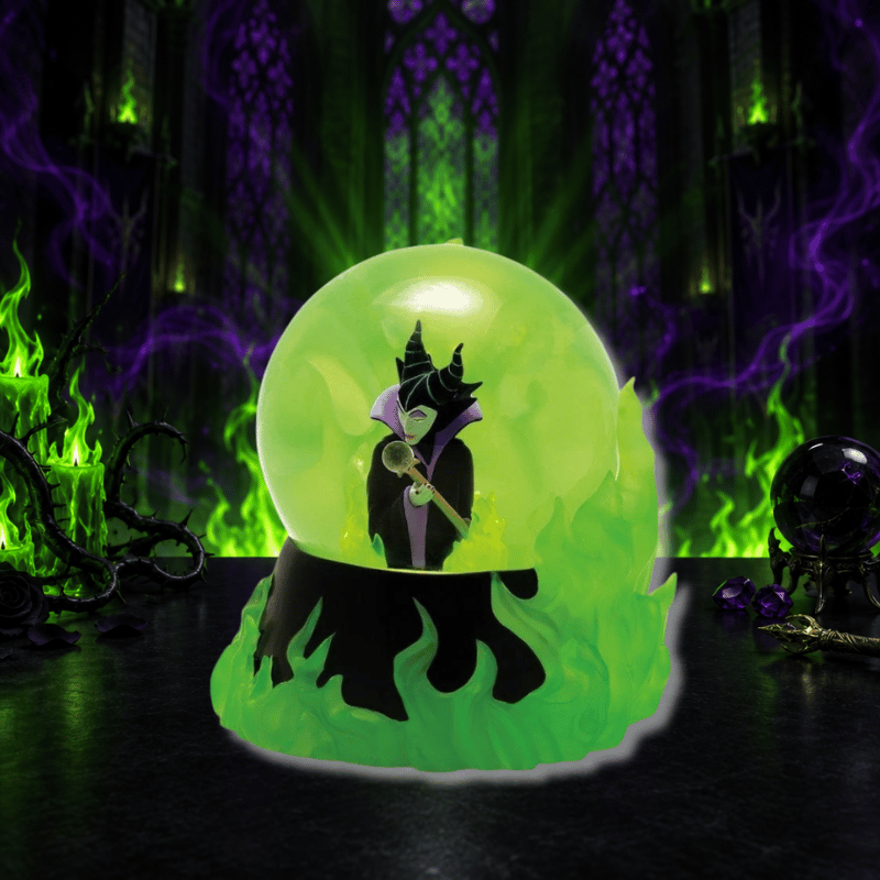 Disney Showcase Maleficent Green Waterball Figurine 6016308