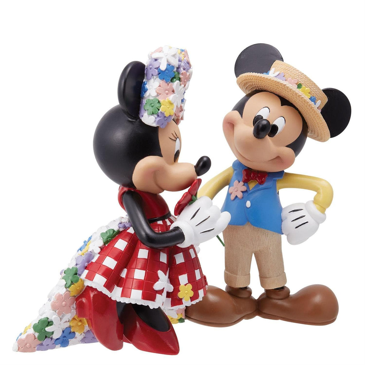 Disney Showcase Mickey & Minnie Botanical Figurine