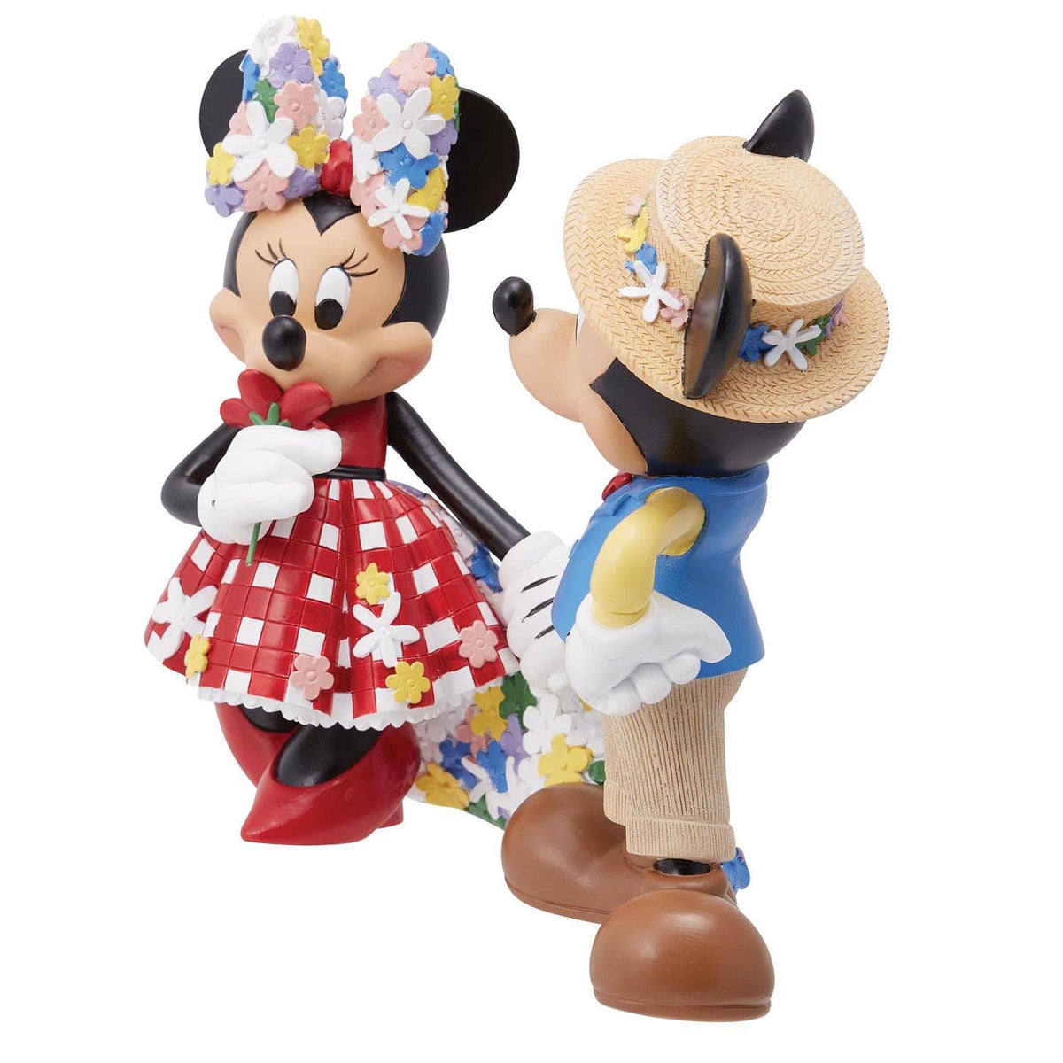 Disney Showcase Mickey & Minnie Botanical Figurine