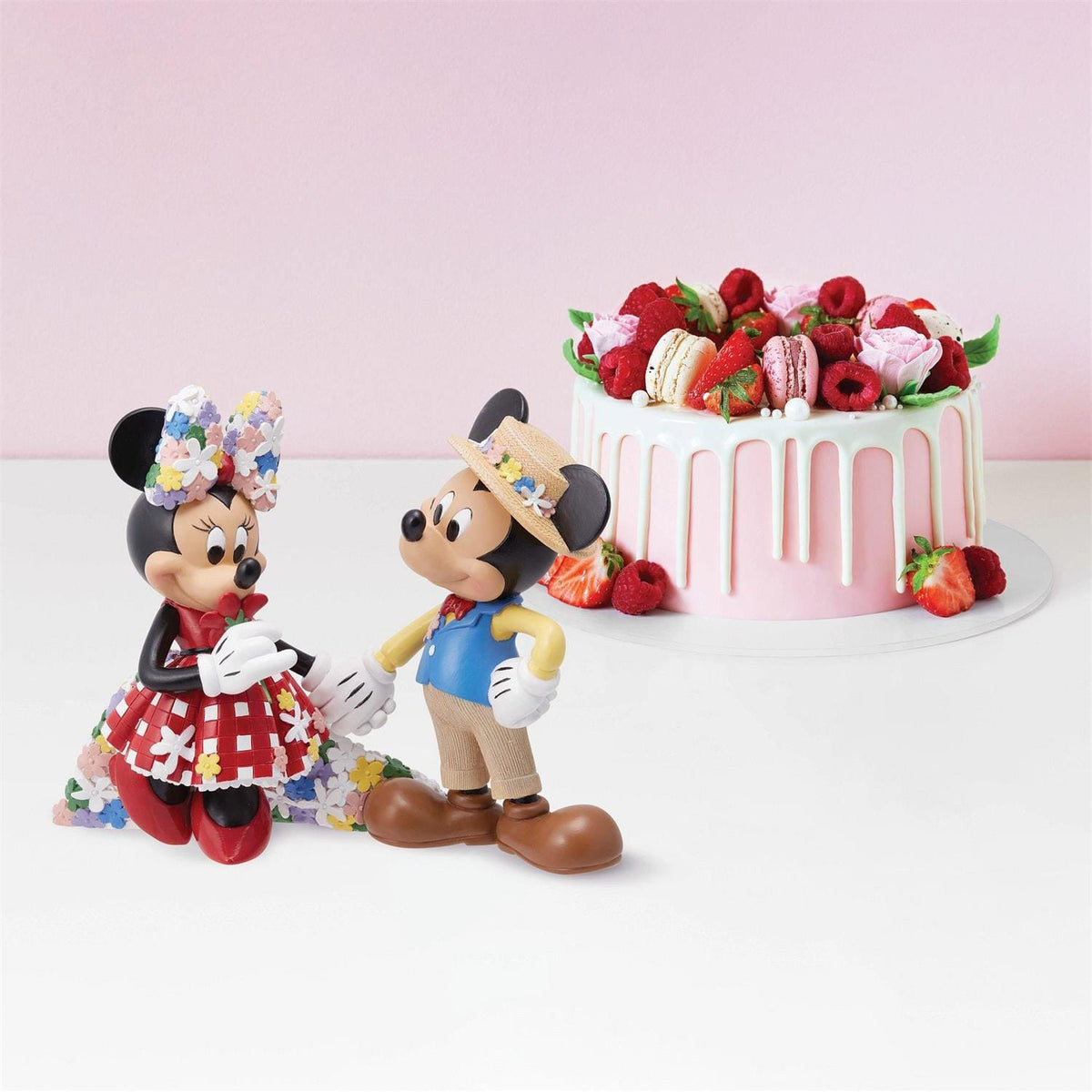 Disney Showcase Mickey & Minnie Botanical Figurine