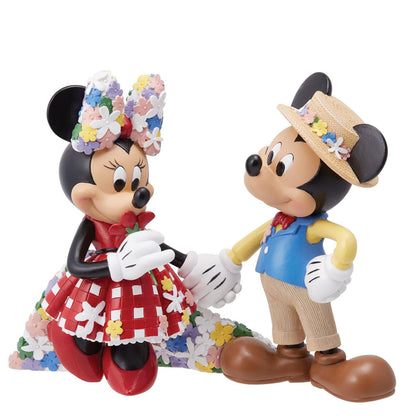 Disney Showcase Mickey & Minnie Botanical Figurine