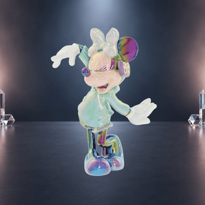 Disney Showcase Minnie Mouse Dancing Figurine - Electroplating Finish