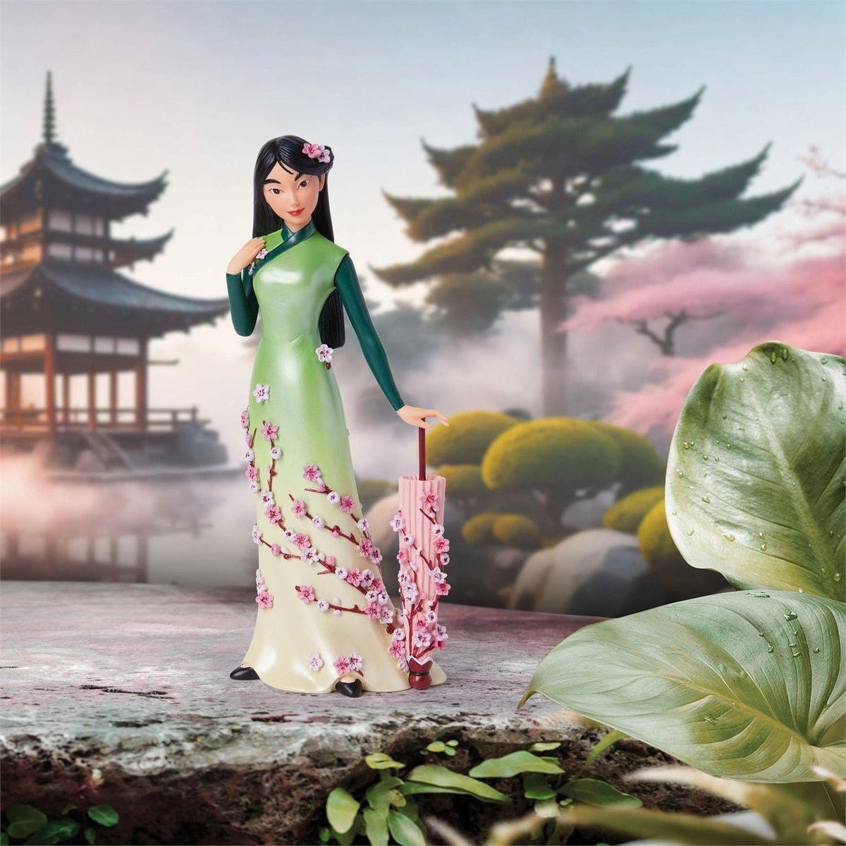 Disney Showcase Mulan Botanical Figurine 6015333