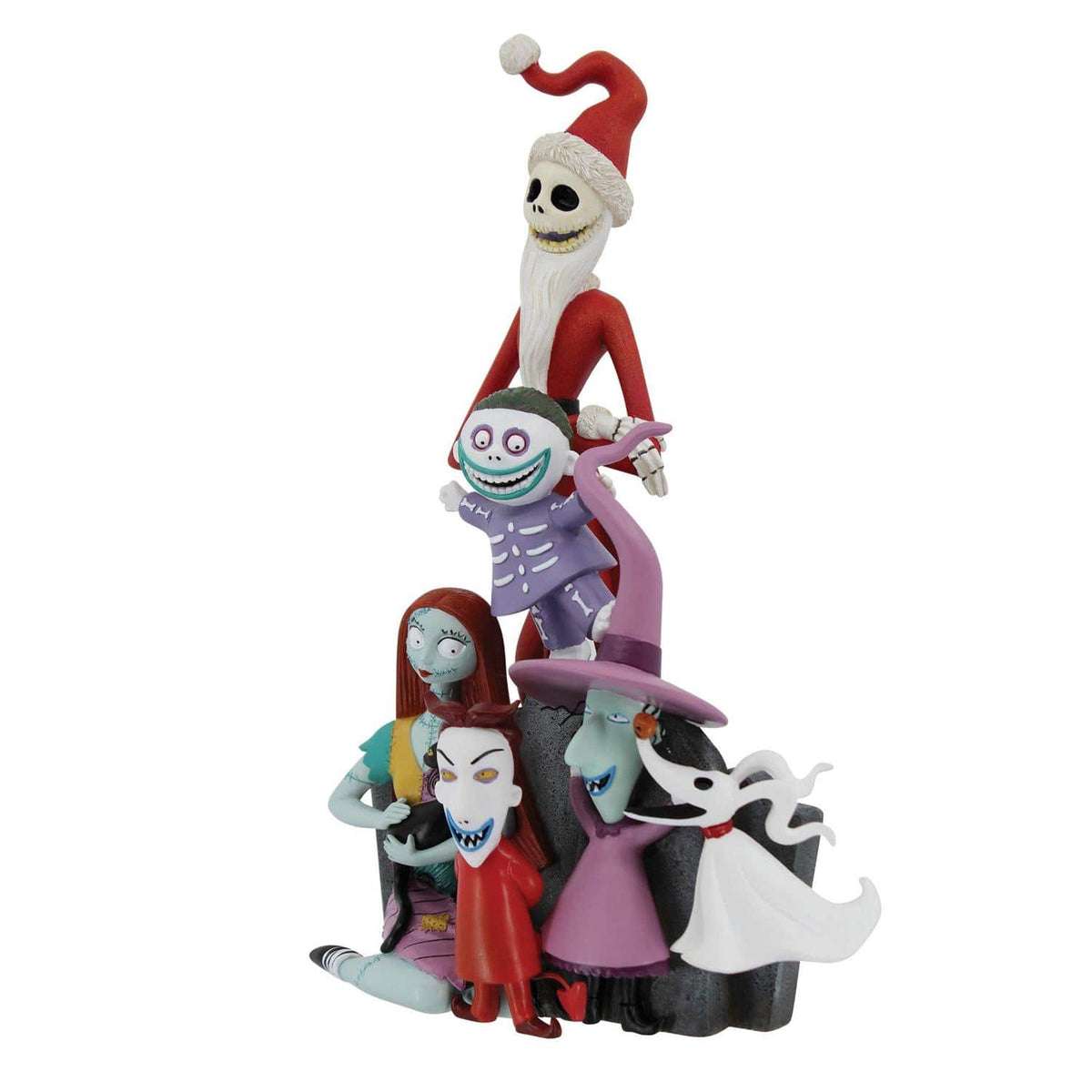 Disney Showcase Nightmare Before Christmas Holiday Character Pyramid Figurine 6015329