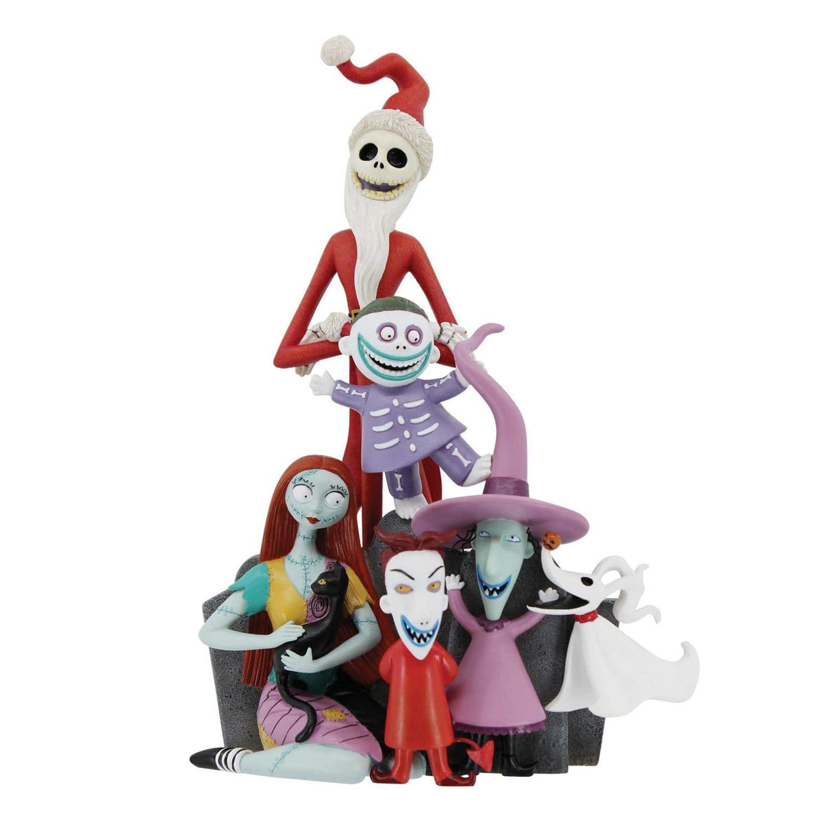 Disney Showcase Nightmare Before Christmas Holiday Character Pyramid Figurine 6015329