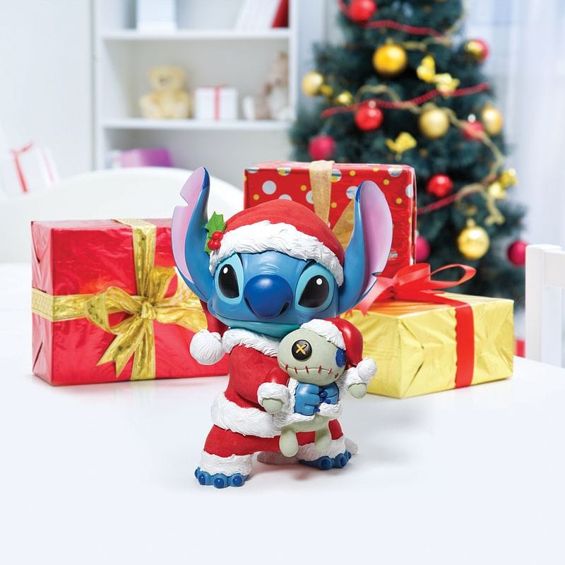 Disney Showcase Santa Stitch Statement Figurine