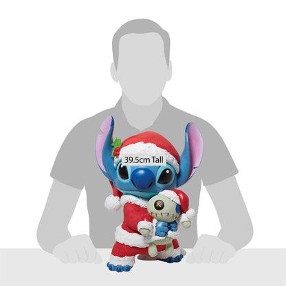 Disney Showcase Santa Stitch Statement Figurine