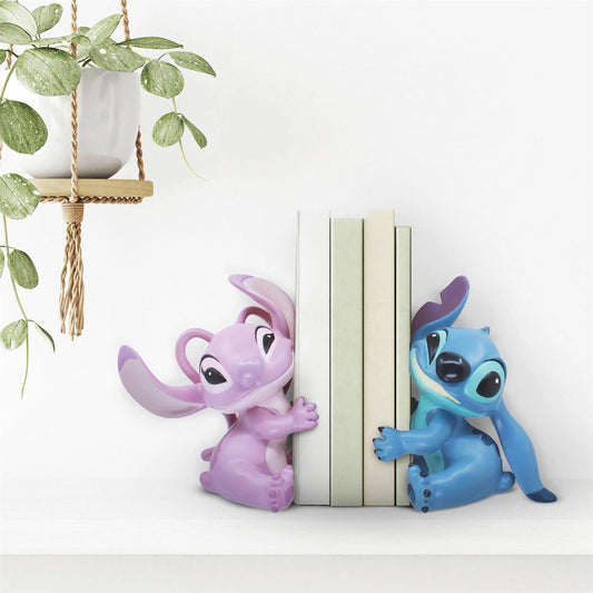 Disney Showcase Stitch & Angel Bookends