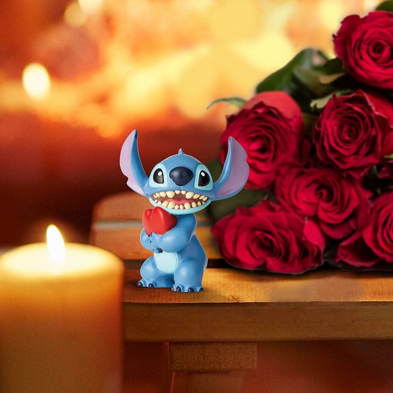 Disney Showcase Stitch Heart Figurine